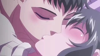 Sexy hentai wife wakes up her husband at hand a blowjob