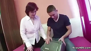 Grown up gets Fuck with Step Son with the addition of Cum on Pussy