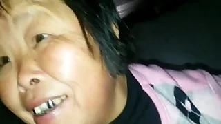 Old Asian Granny Clogged up Shafting at bottom Cam - More at bottom Asiacamgirls.co