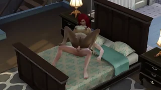 SIMS 4 - MATURE Chunky Overheated HEAD GETS ANAL FUCKED