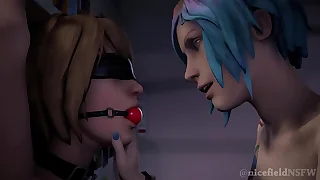 Confine is Strange: The First BDSM Night (Max x Chloe) SFM animation